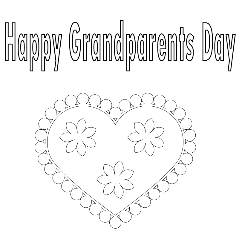 Grandparents Day Coloring Pages Preschool,Printable,to Print