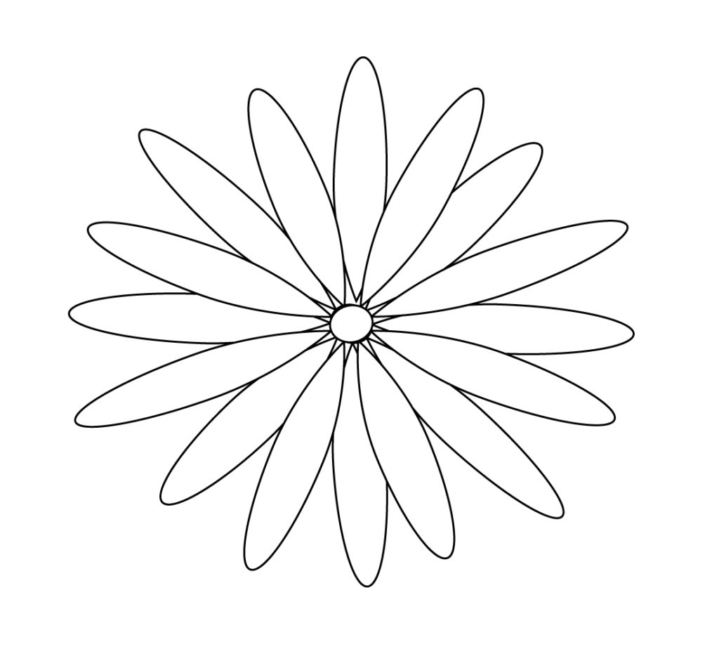 Flower Coloring Pages Pre K
