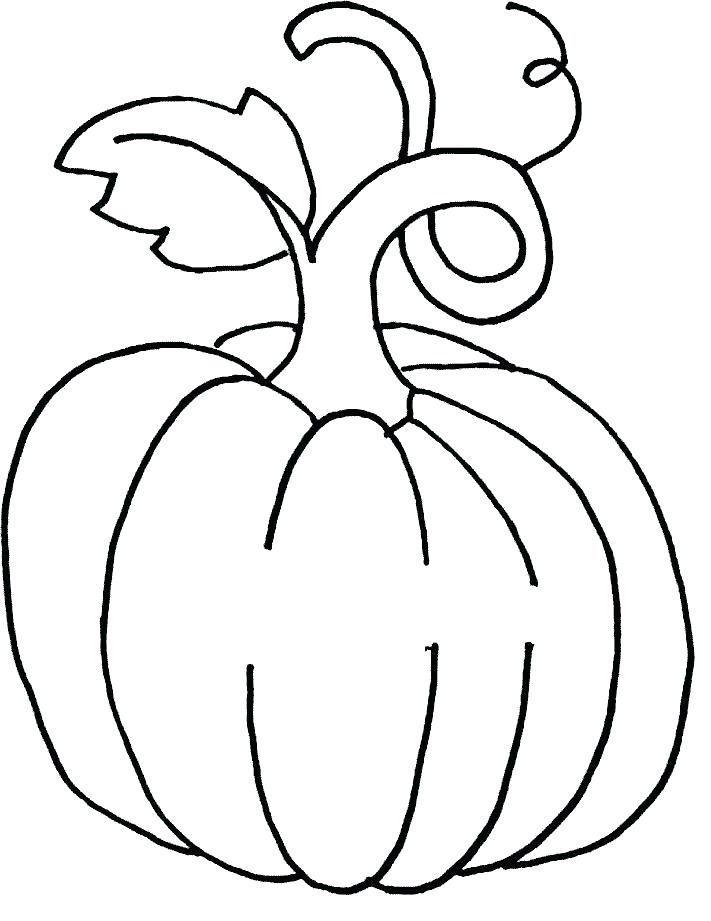 Pumpkin Coloring Pages for Kids