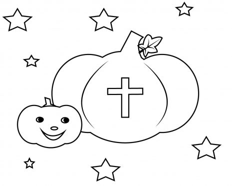 Pumpkin Coloring Pages For Sunday School – Free Coloring Pages for Kids