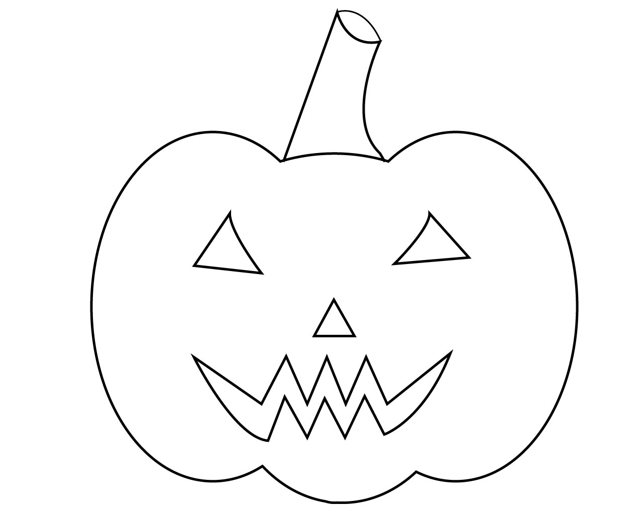 Pumpkin Halloween Coloring Pages – Free Coloring Pages for Kids