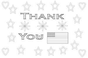 Thank You Coloring Pages For Troops