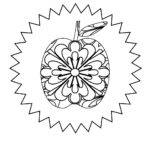 Apple Coloring Pages For Adults