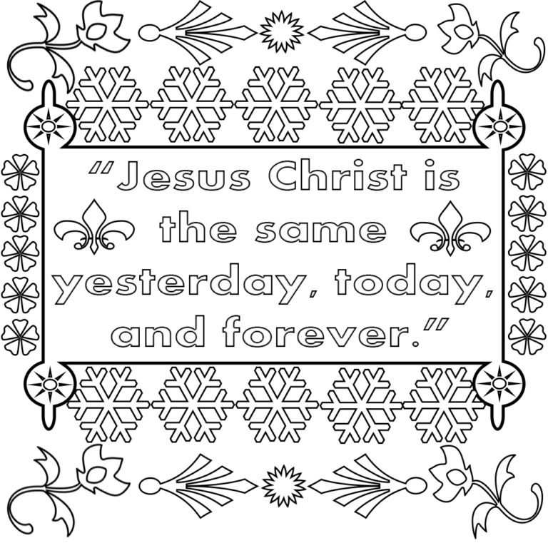 Bible Verse Coloring Pages – Free Coloring Pages for Kids