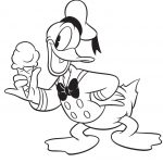 Donald with ice cream