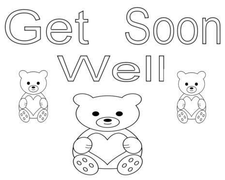 Get Well Soon Coloring Pages – Free Coloring Pages for Kids