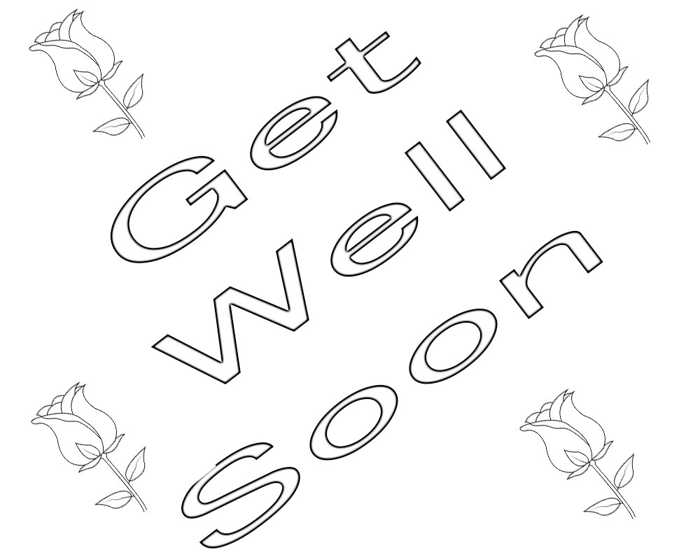 Get Well Soon Coloring Pages