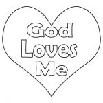 20 Best God Loves Me Coloring Pages and Pictures – Free Coloring Pages ...