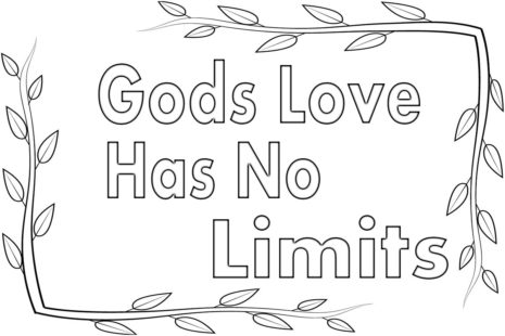 23 god is love coloring pages and show your love