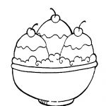 Ice cream Scoop coloring pages