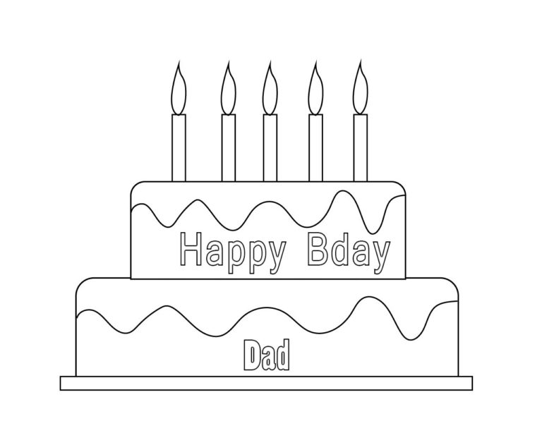 Personalized Happy Birthday Coloring Pages To Print – Free Coloring ...