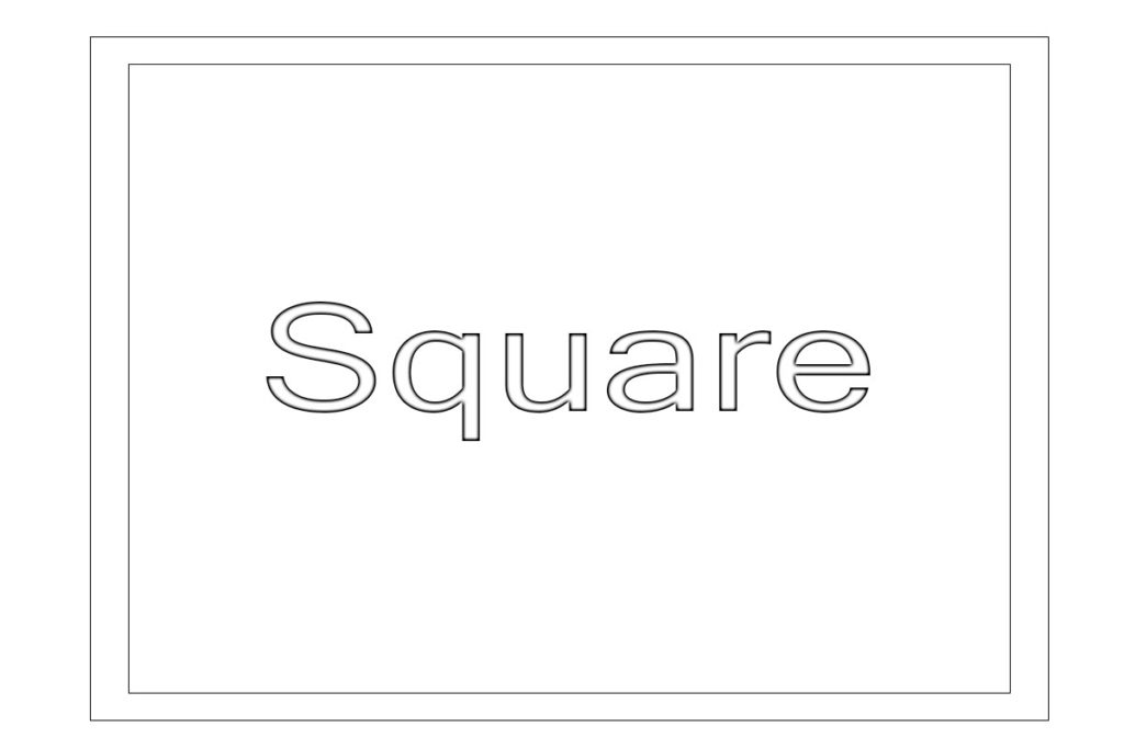 Square Coloring Pages For Toddlers