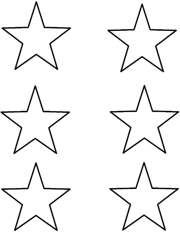Star Coloring Pages To Print