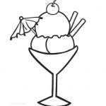 Sweet Ice cream coloring pages