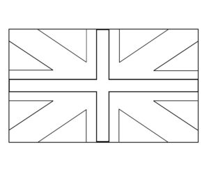 English, Britain, UK and England Flag Coloring Pages Free – Free ...