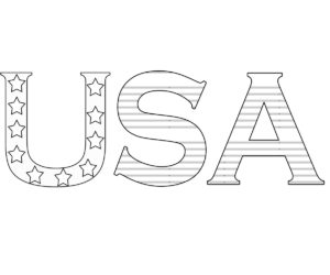 USA Coloring Pages Printable
