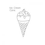 Vanilla Ice cream coloring pages