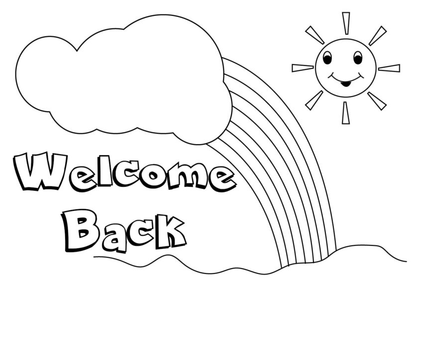 Back Coloring Pages