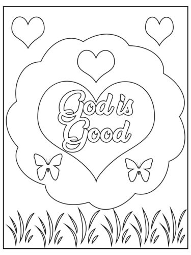 23 God Is Love Coloring Pages And Show Your Love – Free Coloring Pages ...