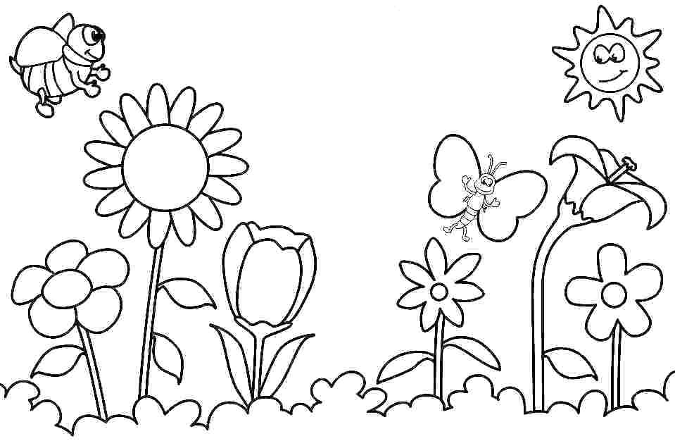 April Coloring Pages Free