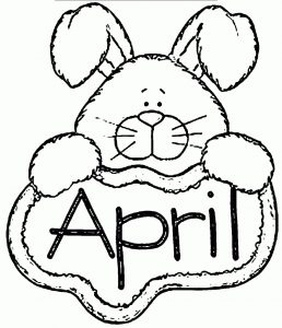 16 April Coloring Pages To Print and Free Downlaod