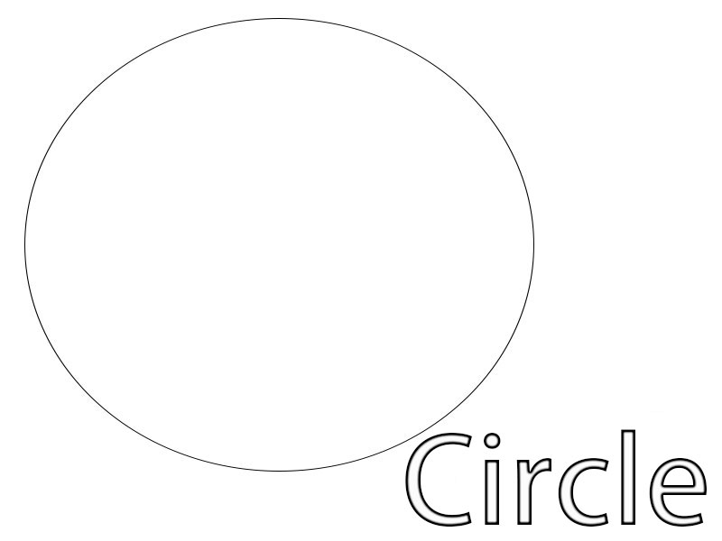 Circle Coloring Pages