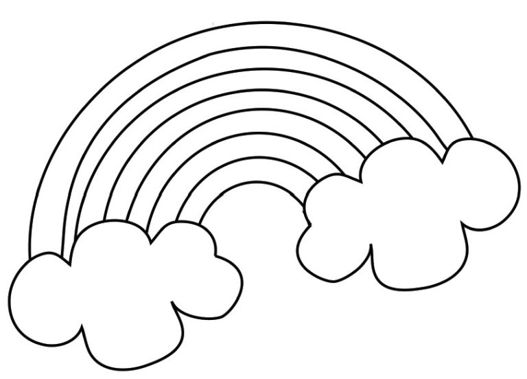 Cloud Coloring Page for Kids – Free Coloring Pages for Kids