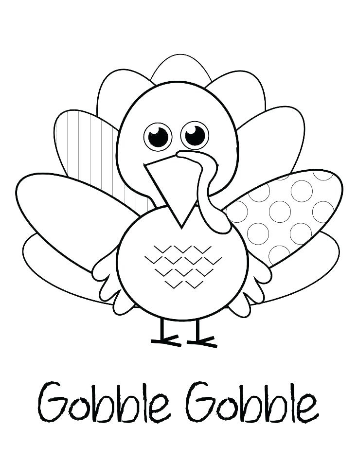 Coloring Pages for Preschool Thanksgiving