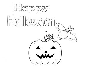 Halloween Toddler Coloring Pages