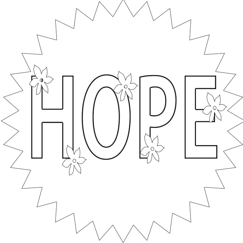 Hope Coloring Pages