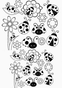 Ladybug Coloring Pages to print