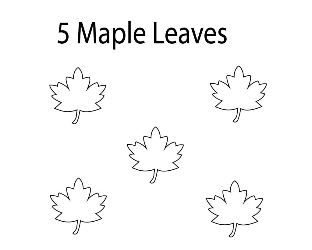 Best Maple Leaf Coloring Pages Red Toronto printable