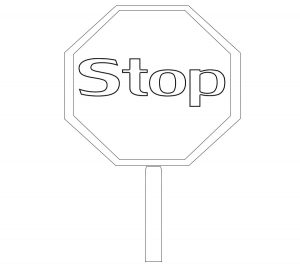 Stop Light Coloring Pages