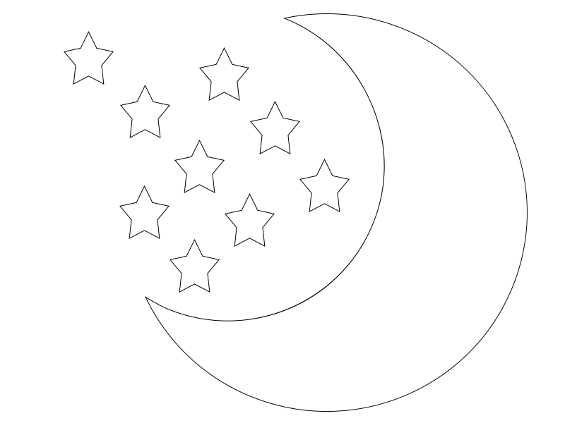 Good Night Coloring Pages Printable