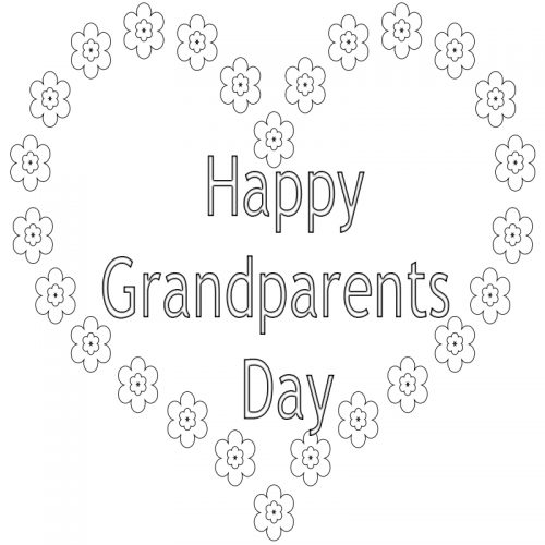 Grandparents Day Coloring Pages Preschool,Printable,to Print