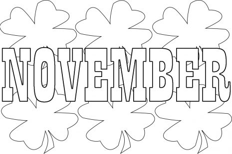 Best November Coloring Pages For Preschoolers – Free Coloring Pages For 