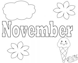 Best November Coloring Pages For Preschoolers – Free Coloring Pages for ...