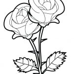 Simple Flower Coloring Pages Online