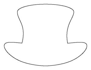 Hat Coloring Page To Print – Free Coloring Pages for Kids