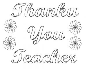 Teacher Appreciation Coloring Pages Free