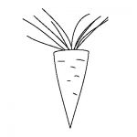 carrot coloring pages for preschoolers