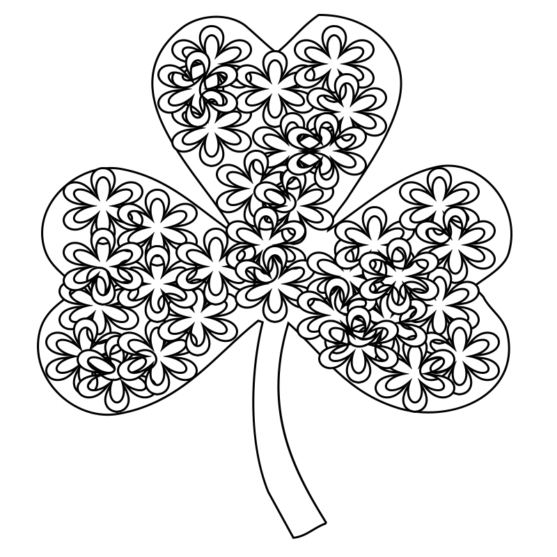 Printable St.Patrick's Day Coloring Pages