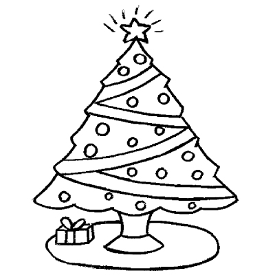 Christmas Tree Coloring Pages for Kids – Free Coloring Pages for Kids