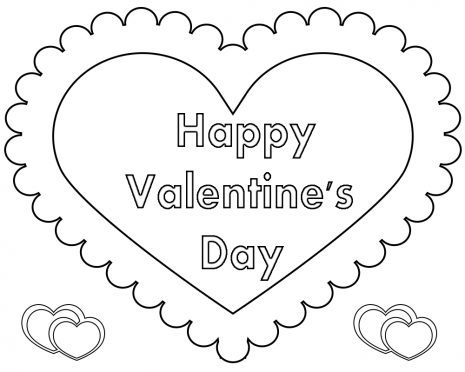 Valentine’s Day Printable Coloring Pages – Free Coloring Pages for Kids