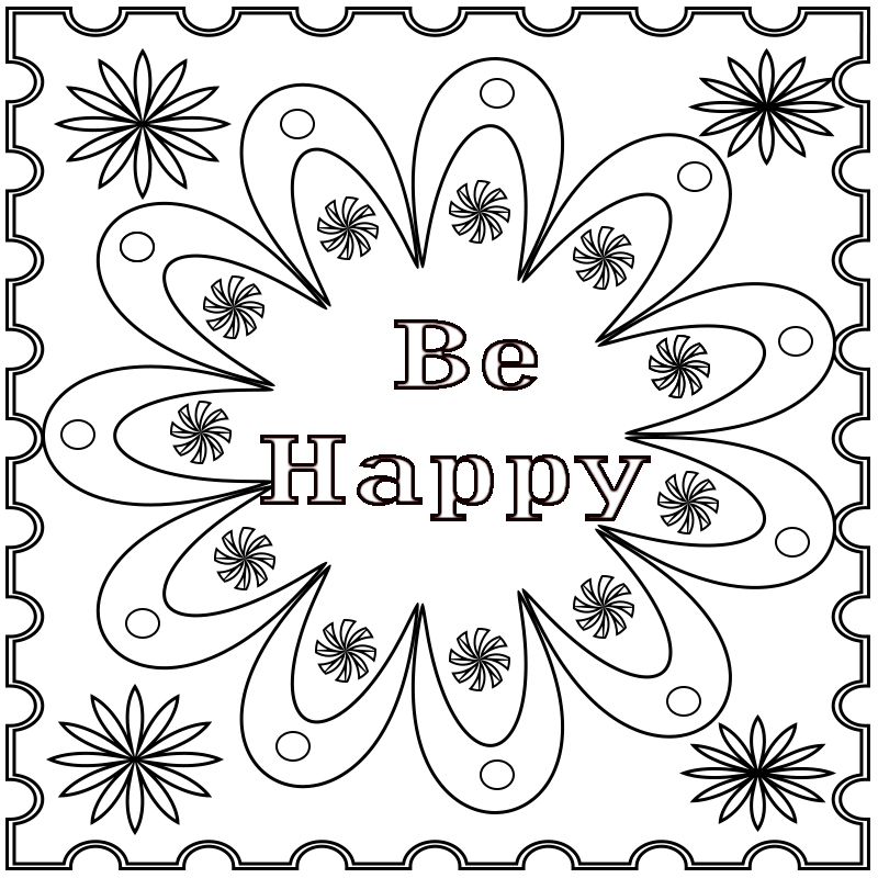 Free Printable Coloring Pages For Adults Quotes