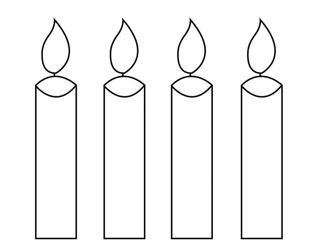 Candle Coloring Page For Your Little Ones Free Coloring Pages For Kids