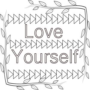 Free Printable Coloring Pages for Adults Quotes
