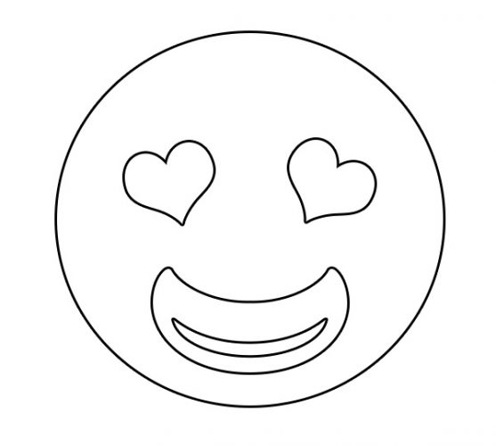 Heart Emoji Coloring pages Free – Free Coloring Pages for Kids