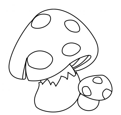 Printable Mushroom Coloring Pages For Kids – Free Coloring Pages for Kids