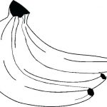 Banana Coloring Pages Printable